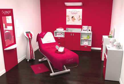 La cabina de tratamiento